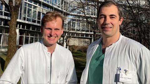 Dr. med. Nico Erhard und PD Dr. med. Felix Bourier