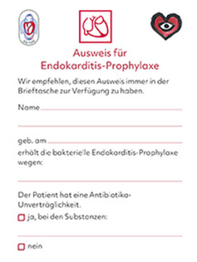 Titelbild Endokarditisprophylaxe