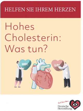 Titelbild Broschüre Cholesterin