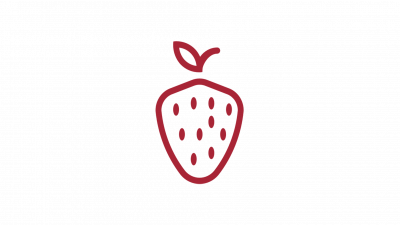 Abbildung von einer Erdbeere