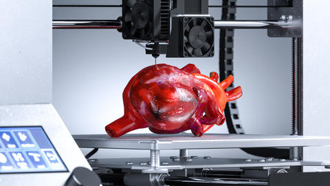 Herz aus den 3D.Drucker
