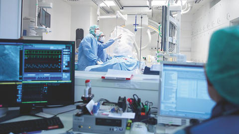 Elektrophysiologische Untersuchung im Herzkatheterraum